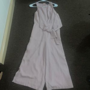 Lulus pink business casual jumpsuit